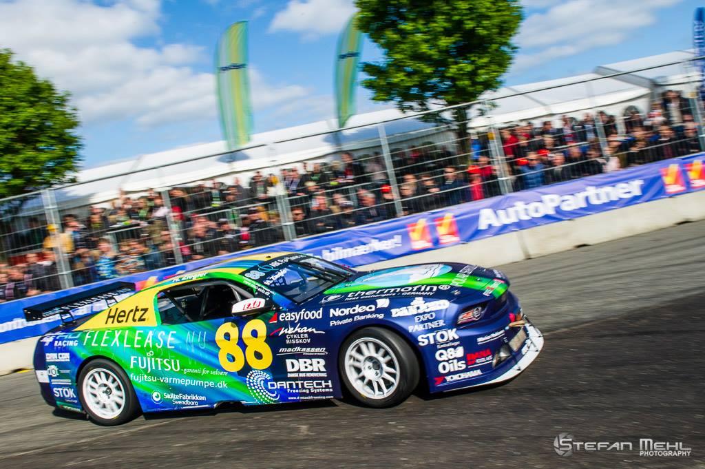 Henrik Ziegler kunne få point på kontoen og er tilfreds med sine fremskridt bag rattet i DTC-raceren.
(Foto: Stefan Mehl-Ludvigsen)